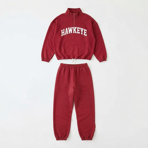 Ensemble de survêtement respirant pour homme Hawk Eye Sports, en molleton fin 300g, avec sweat à capuche et pantalon boutonné intégral, idéal pour l'hiver - Product Image 3