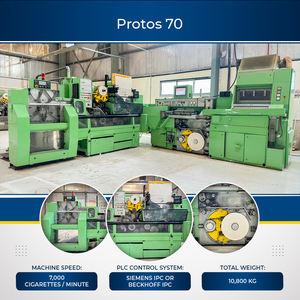 Le fabricant de cigarettes industriel électrique Hauni Protos produit jusqu'à 7000 cigarettes par minute pour la fabrication - Product Image 2