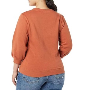 Sweat-shirt pour femme en molleton brossé intérieur, tissu en coton premium, sensation douce et chaude, léger, respirant, décontracté, mode quotidienne - Product Image 3