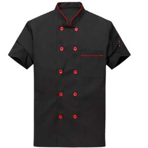 Uniforme de Chef para Restaurante, 100% Algodón, Manga Larga, Transpirable, Ropa de Cocina para Personal de Hotel, Fabricante OEM, Suministro al por Mayor - Product Image 1