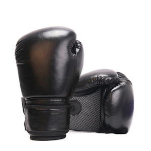 Guantes de Kick Boxing Profesionales al por Mayor con Logotipo Personalizado, Guantes de Entrenamiento de MMA, de Cuero, Antideslizantes, con Cierre de Gancho y Bucle - Product Image 4
