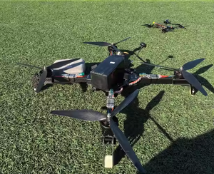 Kit de mini-drone télécommandé Mark4 FPV 13 pouces en fibre de carbone noir avec accessoires personnalisables 1,6W/2W/3W - Product Image 1