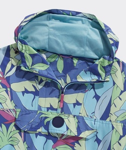 Chaqueta Cortavientos de Poliéster para Hombre, Diseño Superior, Impermeable, Sublimada, Tipo Anorak, con Capucha, Estampada - Product Image 3