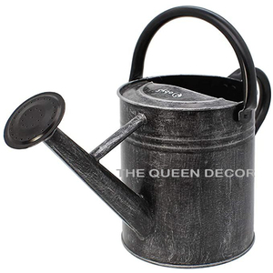 Portable Feature Antiqued Gold Iron Metal Durable Watering Cans With Handle Use Flower <b>Garden</b> Home Outdoor Customizable - Product Image 5