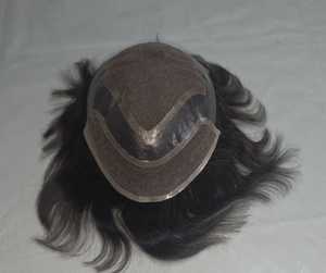 Peluca de cabello humano con frente de encaje HD modelo Taz superventas, tupé de monofilamento sin pegamento de alta calidad, Base de encaje transparente Bangladesh - Product Image 4