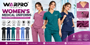 Custom Unisex Doctor <b>Nurse</b> Cardigan Medical Workwear Long Sleeve Breathable Hospital Nursing <b>Uniform</b> - Product Image 5