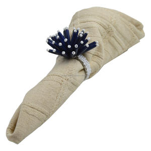 Brass & Beads Design <b>Napkin</b> <b>Rings</b> Best For Tableware Multiple Colored Cloth Holder Dining Table Decor Hotel And Holiday Design - Product Image 4