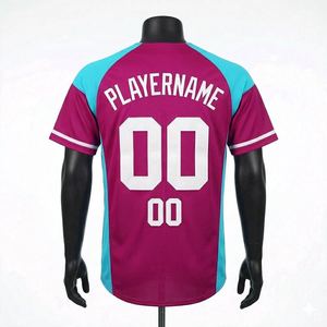 Camiseta de béisbol de diseño único hecha en fábrica, con logo personalizado impreso, para unisex, hecha en Pakistán. - Product Image 2