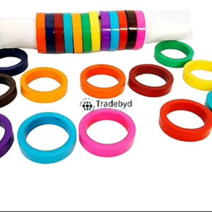 Anneau de serviette de table artisanal en résine durable et écologique de qualité supérieure pour mariage, accessoire de décoration de table par Tradebyd - Product Image 1