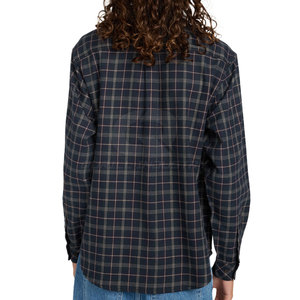 Chemise en flanelle pour homme à manches longues, motif écossais, en coton, respirante, séchage rapide, écologique, broderie personnalisée de haute qualité - Product Image 4