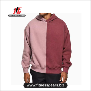 Custom Logo High Quality 500 GSM <b>Thick</b> Heavyweight Cotton <b>Fleece</b> Streetwear Heavy Pullover Oversized Hoodies Men - Product Image 5