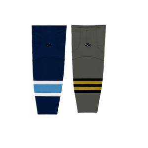 Custom Team Uniforms Ice Hockey <b>Socks</b> Ribbed Knit Wearproof Warm Training Hockey <b>Socks</b> Manufacturer Direct Supply Full Sizes - Product Image 1