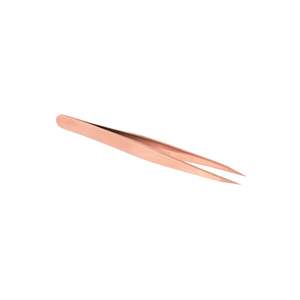 Pinzas de Cejas Reutilizables de Acero Inoxidable de Alta Calidad con Recubrimiento de Color Oro Rosa - Product Image 4