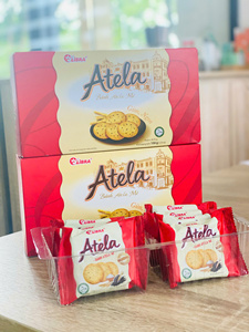 Biscuits en gros à prix abordable : Délicieuses gaufrettes saveur sésame fourrées à la crème – Snack très demandé - Product Image 1