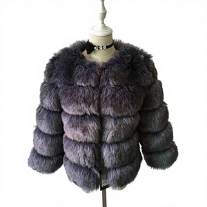 Veste d'hiver unisexe Furr pour femme, style color block, rembourrée, avec doublure en coton, capuche et rembourrage en coton. - Product Image 1