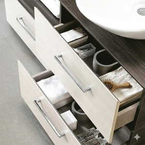 Trending Product Zinc Alloy Hardwares Materials Two-Tone <b>Bar</b> <b>Pull</b> Handle <b>for</b> Kitchen Bathroom Wardrobe Cabinet Drawer - Product Image 5
