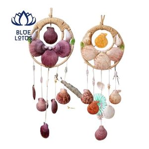 HOT SELLING Eco Friendly Seashell Wind Chime Durable Handmade Shell Decor Style Sustainable Ocean Craft Hanging Ornament Sound - Product Image 1
