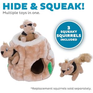 Juguete Interactivo para Mascotas, Peluche de Ardilla para Perros, Rompecabezas para Esconder - Product Image 2