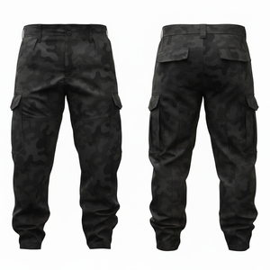 <b>Workwear</b> Premium Quality OEM ODM Camouflage Cargo Pants Custom Color Multi Pocket Outdoor Utility Trousers Comfortable Pants - Product Image 3