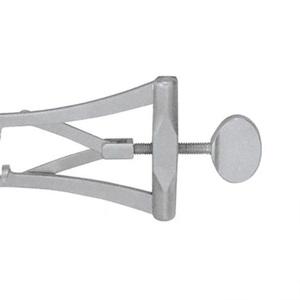 Retractor Mastoideo Autorretenible 4x4 con Puntas Afiladas de 75 mm de Longitud, Acero Inoxidable, Manual, Reutilizable, Instrumento Quirúrgico ORL, CE ISO - Product Image 4