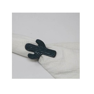 Anillos de Servilleta de Aluminio con Lazo Dorado Moderno, Ecológicos, Duraderos, Diseño de Cinta, para Bodas, Navidad, Decoración de Mesa de Lujo, Venta al Por Mayor - Product Image 3