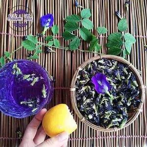 EXPAD Butterfly Pea Flower Powder Mixed Dried Southeast Asia Herbal <b>Slimming</b> Organic 100% Natural <b>Tea</b> Beverage Ingredient Bulk - Product Image 4