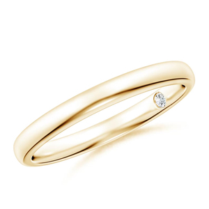 Bague de mariage incurvée en diamant de laboratoire, bague de mariée empilable en chevron avec diamants ronds, bijoux en argent 925 pour femme - Product Image 1