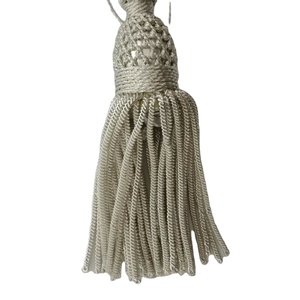 Cordons à pampilles de 12 cm pour la décoration de vêtements liturgiques et de logos d'uniformes, style vente en gros - Product Image 2