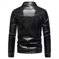 Vestes en cuir véritable pour hommes personnalisées - Imperméables, écologiques, style décontracté d'hiver - Prix bas pour la vente en ligne - Product Image 3