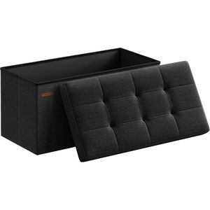 Panca Pieghevole da 30 Pollici con Contenitore, Poggiapiedi, Panca per Fondo Letto, Capacità 660 libbre, Uso in Officina - Product Image 1