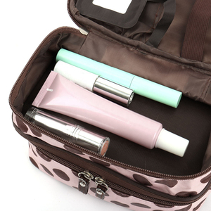 High Quality Women's PU Cosmetic <b>Case</b> Waterproof Travel <b>Makeup</b> Organizer Zipper Closure Colorful Eco-Friendly Bags - Product Image 6