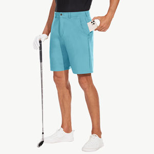 Shorts de golf décontractés pour hommes, personnalisés, de haute qualité, en mesh, extensibles dans 4 directions, légers, confortables, en polyester - Product Image 4