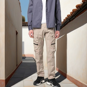 กางเกงจ็อกเกอร์ Bearfit รุ่น Winter Cargo สำหรับผู้ชาย สวมใส่สบาย เอวยางยืด น้ำหนักเบา เป็นมิตรกับสิ่งแวดล้อม เหมาะกับการแต่งตัวทันสมัย สวมใส่สบาย ใช้งานง่าย - Product Image 1