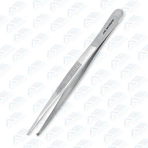 คีมหนีบกระดาษทิชชูสแตนเลสขนาด 5.5 นิ้ว ใช้แรงมือ สำหรับการผ่าตัด ใช้ในงานแพทย์มืออาชีพ - Product Image 2