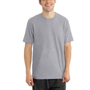 Camiseta de Cuello Redondo de Punto Tri-Blend para Hombre de Next Level Apparel, Logotipo Personalizado, 100% Algodón, Transpirable, Corte Regular, Camisetas con Serigrafía - Product Image 1