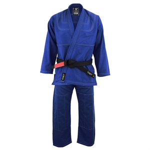 Kimono de Jiu-Jitsu Brésilien (BJJ) de Haute Qualité, Uniforme d'Arts Martiaux en Polyester/Coton 450g pour Adultes, Motif Vague de Perle - Product Image 1