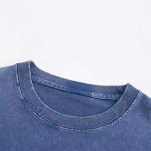 Custom Printing Logo Cotton Acid Washed <b>Shirts</b> Oversized Distressed Customizable Blank Print Acid Wash <b>Vintage</b> <b>T</b>-<b>shirt</b> - Product Image 5