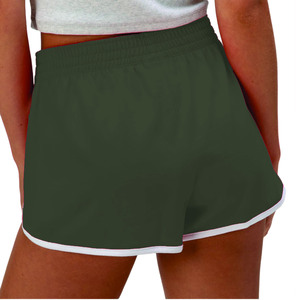 Pantalones Deportivos de Corte Regular, Tejido de Poliéster/Algodón, OEM, para Yoga y Fitness, Transpirables, de Color Sólido, con Logotipo Personalizado, Cintura Elástica, Secado Rápido - Product Image 2