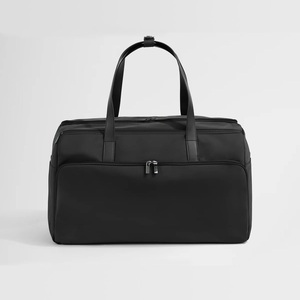 Unisex High Quality Customize Leather Duffle Bag Large Capacity <b>Shoe</b> Compartment With Customize Logo and Customize Storage Space - Product Image 4