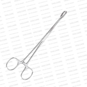Pinces à éponges Foerster (18 cm), (24 cm) à pointes ovales fenêtrées pour la chirurgie générale, obstétrique/gynécologique et abdominale - Product Image 5