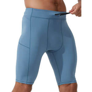 Pantalones Cortos Deportivos de Compresión de Alta Calidad para Hombre, de Secado Rápido, Transpirables, de Spandex/Poliéster, para Correr, Ciclismo, Entrenamiento, Ropa Deportiva Elegante - Product Image 4