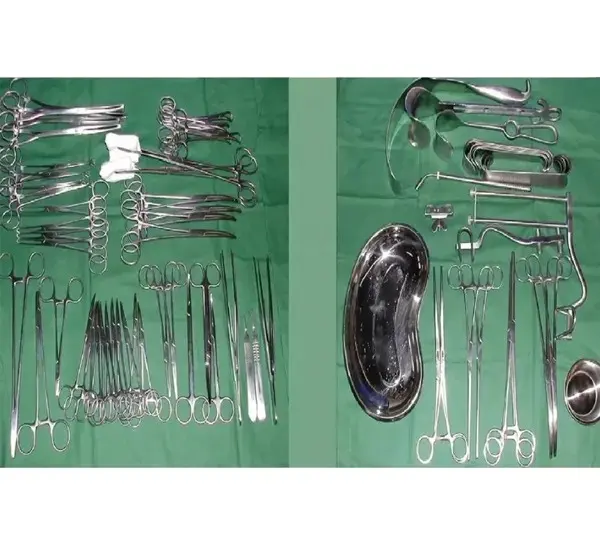 Caesarean Section/C-Section + Laparotomy Instruments Complete Surgical Instruments Set for Abdominal Operations