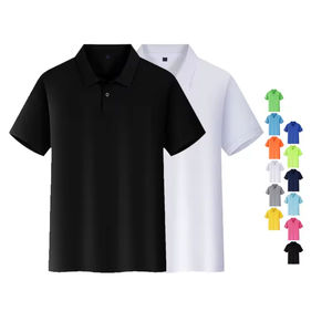 Polo de golf unisexe à manches courtes en coton de haute qualité, séchage rapide, personnalisable avec logo imprimé par sublimation pour hommes – Vente en gros - Product Image 2