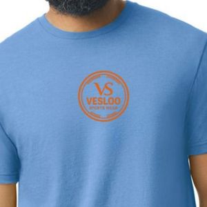 Camiseta Casual de Jersey para Hombre, Manga Corta, Cuello Redondo, Transpirable, Ecológica, de Secado Rápido, Color Personalizable, Logotipo Impreso en la Parte Delantera - Product Image 4