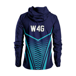 Veste coupe-vent à capuche en nylon enduit, respirante, imperméable, séchage rapide, de haute qualité, écologique, pour le printemps, vente en gros personnalisée - Product Image 6