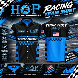 T-shirt de course personnalisé respirant pour homme, uniforme d'équipe de pit crew, polo de mécanicien, vêtement de travail pour garage, séchage rapide, pour sports automobiles - Product Image 4