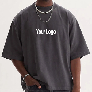 เสื้อเชิ้ตโอเวอร์ไซส์ใหม่ เนื้อผ้าฝ้ายนุ่ม สวมใส่สบาย ระบายอากาศได้ดี ทรงลำลอง เสื้อยืดโอเวอร์ไซส์ผู้ชาย เสื้อยืดโอเวอร์ไซส์ผู้ชาย - Product Image 4