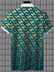 Nouvelle mode T-shirt d'été pour hommes, vêtements de sport décontractés à manches longues, t-shirt en coton Slim Fit, polos respirants, polos pour hommes - Product Image 3