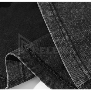 T-shirt décontracté pour homme, coupe classique, col rond, 100 % coton jersey, respirant, style streetwear - Product Image 3