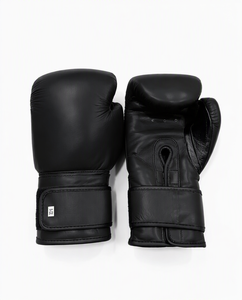 Gants de boxe en cuir orange 10 oz avec sangle de poignet réglable et design à lacets pour adultes, entraînement et compétition - Product Image 2